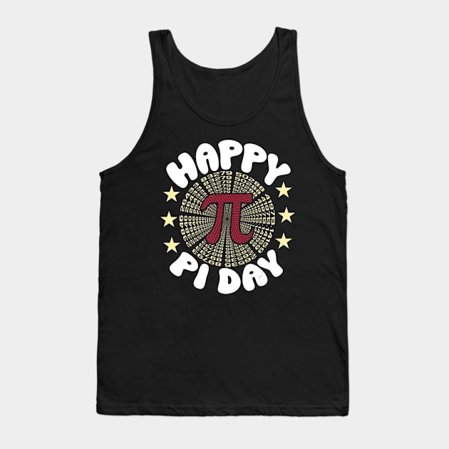 Happy Pi Day Pi Mathematic Math Tank Top by hony.white